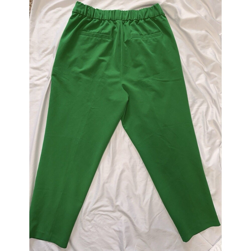 Tommy Hilfiger Women's Kelly Green Ankle Dress Pants Stretch Career Trouser Sz10 - Picture 8 of 9